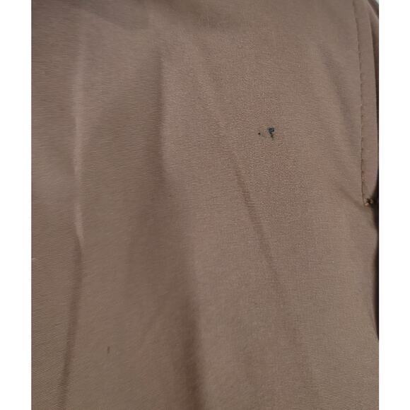 Culwell Sons Brown York Lined Trench Coach 42 Short Button Closure - Picture 6 of 15